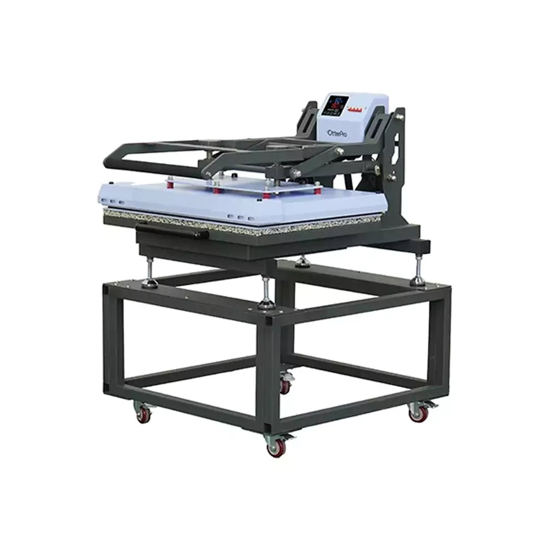 Ảnh minh họa Máy ép nhiệt khổ lớn dạng ngăn kéo OtterPro - 60x80cm / Xanh nhạt (Không kèm chân đế) 2