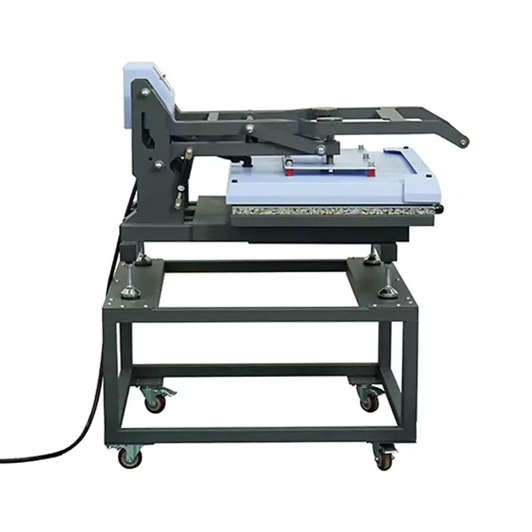 Ảnh minh họa Máy ép nhiệt khổ lớn dạng ngăn kéo OtterPro - 60x80cm / Xanh nhạt (Không kèm chân đế) 3