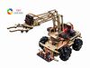 Bộ Kit Xe Cánh Tay Robot Lập Trình Microbit Kèm Dò Line, Tránh Vật Cản