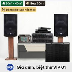  Dàn karaoke gia đình, biệt thự VIP RCF 01 (RCF C5212 W MK3) 