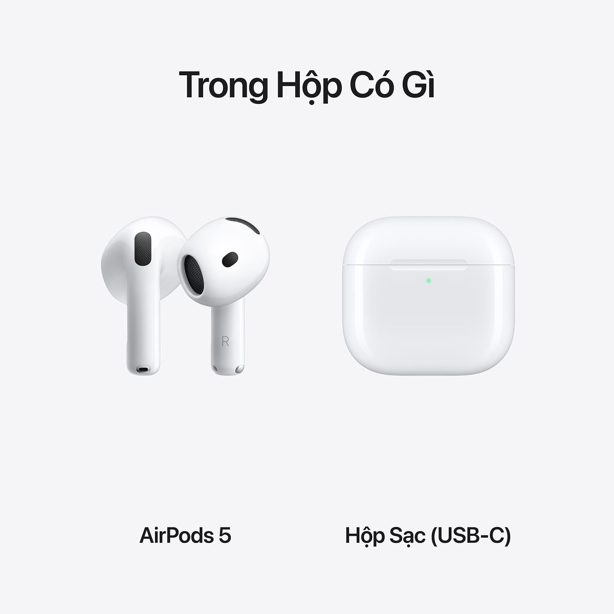Ảnh minh họa Tai nghe Bluetooth Apple AirPods 5 2026 Sạc Có Dây (MKFW4) 2
