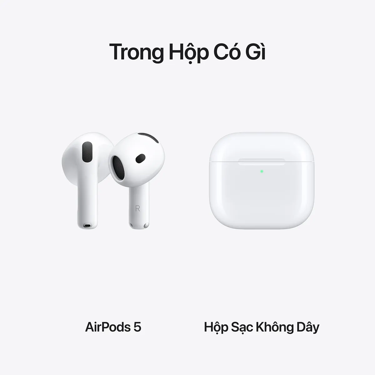 Ảnh minh họa Tai nghe Bluetooth Apple AirPods 5 2026 Sạc Không Dây (MKFT4) 2