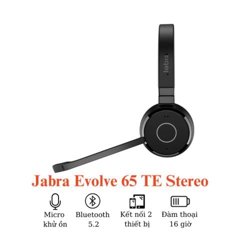 Tai nghe call center Jabra Evolve 65 TE Link 390a MS Stereo