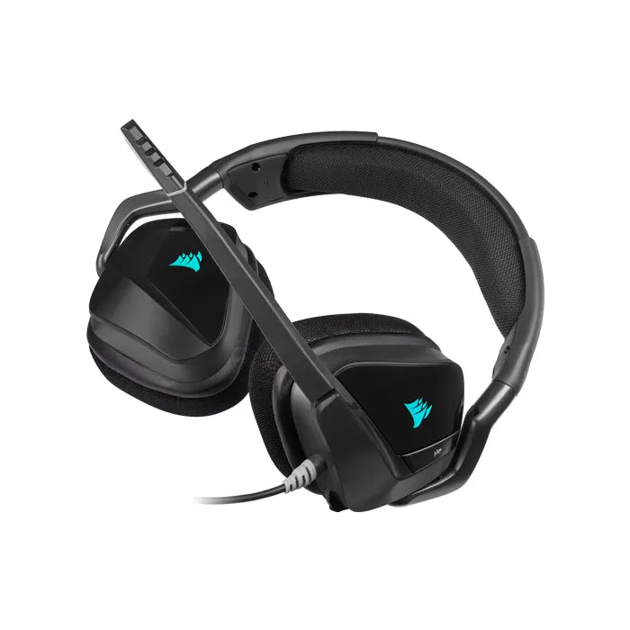 Ảnh minh họa Tai nghe chơi game có dây USB cao cấp Corsair VOID RGB ELITE Carbon 2