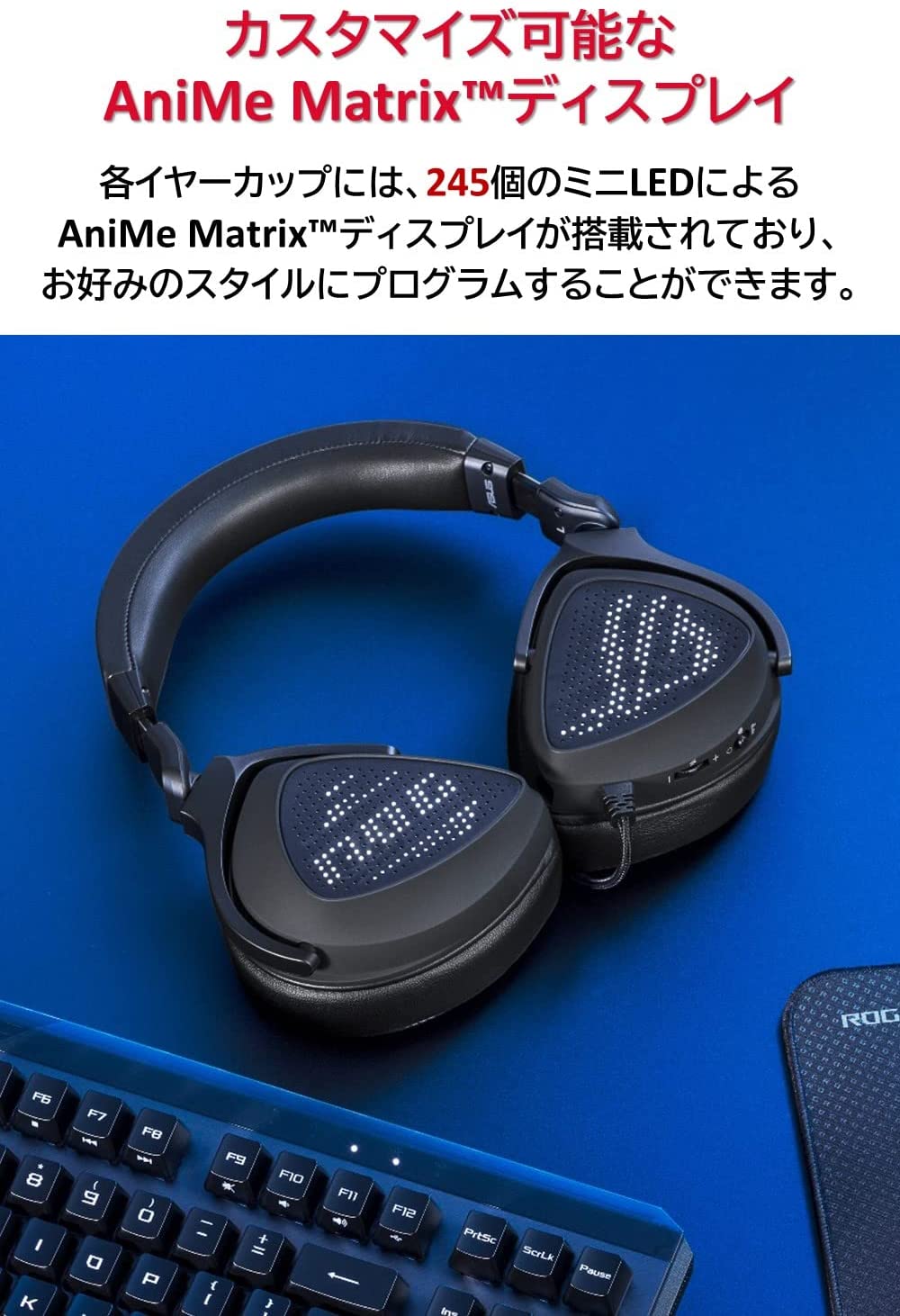Ảnh minh họa Tai nghe chơi game ROG Delta S Animate (DT-S-ANM) 3