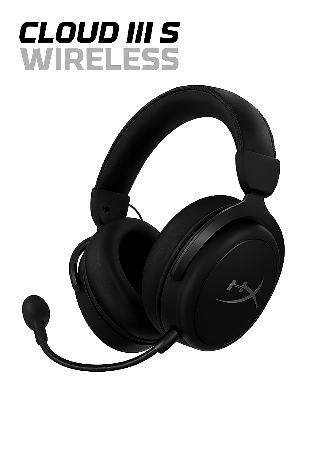 Ảnh minh họa TAI NGHE CLOUD 3 S WIRELESS ĐEN/ĐỎ,ĐEN, TRẮNG 2