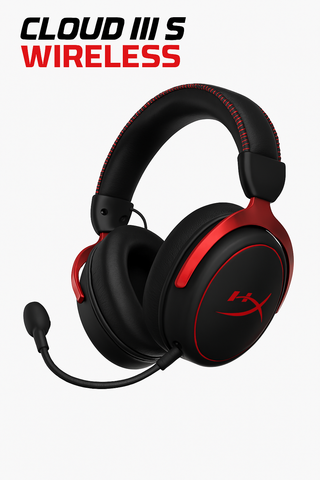 Tai Nghe Cloud 3 S Wireless Đen/đỏ,đen, Trắng