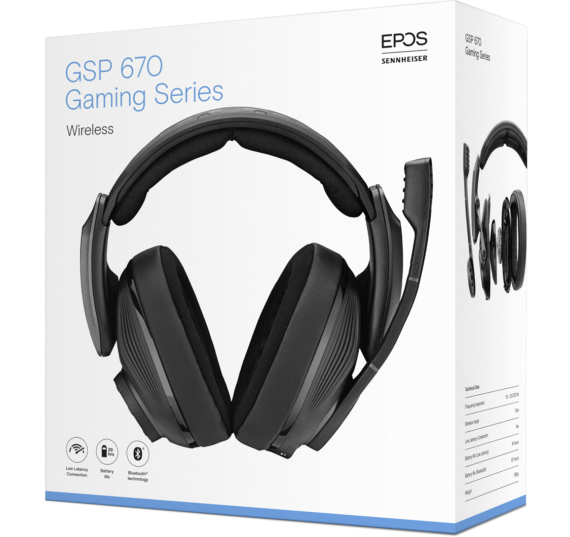 Ảnh minh họa Tai nghe EPOS Sennheiser WIRELESS/BLUETOOTH GSP 670 2