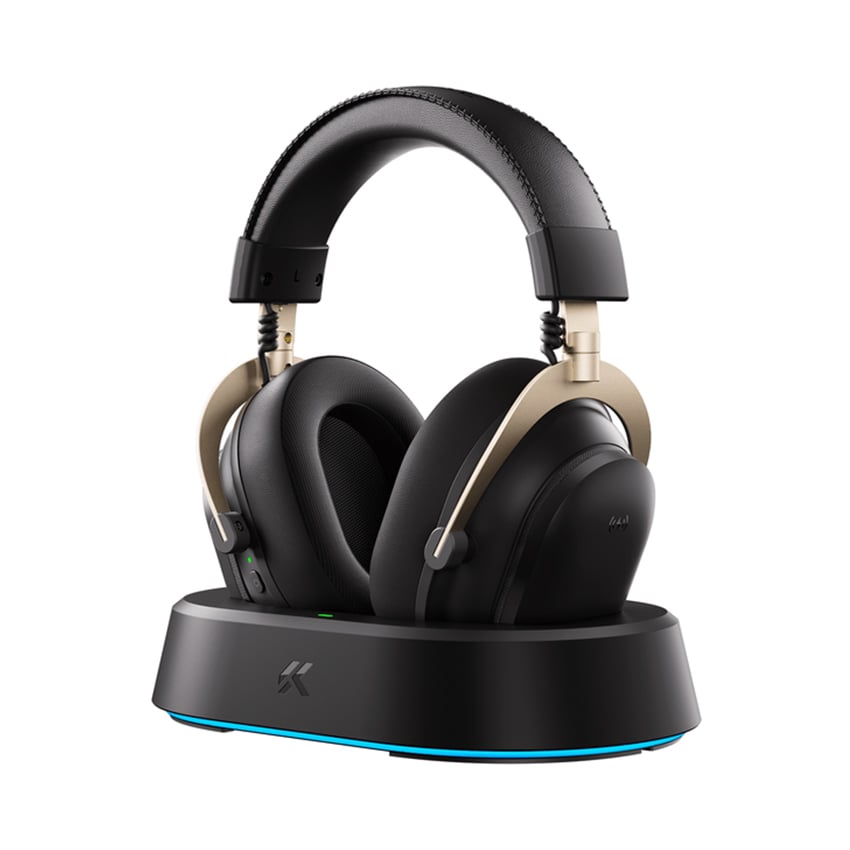 Tai nghe Gaming MCHOSE V9 Turbo Wireless - Black Gold