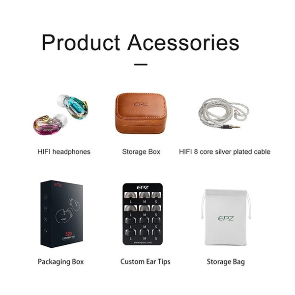 Ảnh minh họa Tai Nghe In Ear EPZ 320 1
