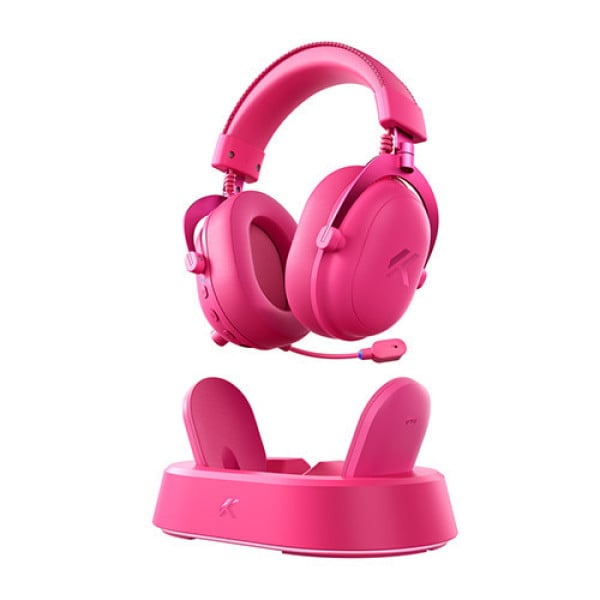 Ảnh minh họa Tai nghe MCHOSE V9 Turbo+ Wireless Berry Red 3