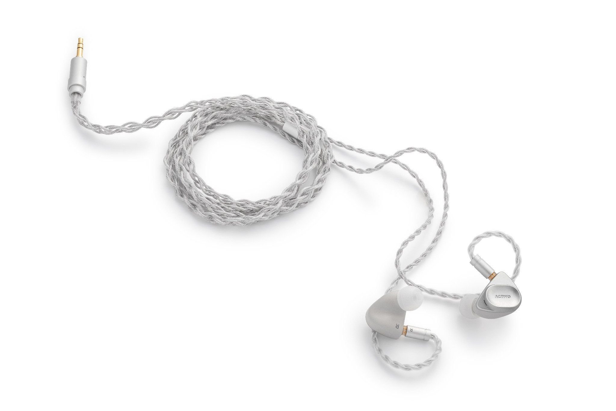 Ảnh minh họa Tai nghe Nghe Nhạc Astell n Kern VOLCANO White (In-ear/Wired) 2