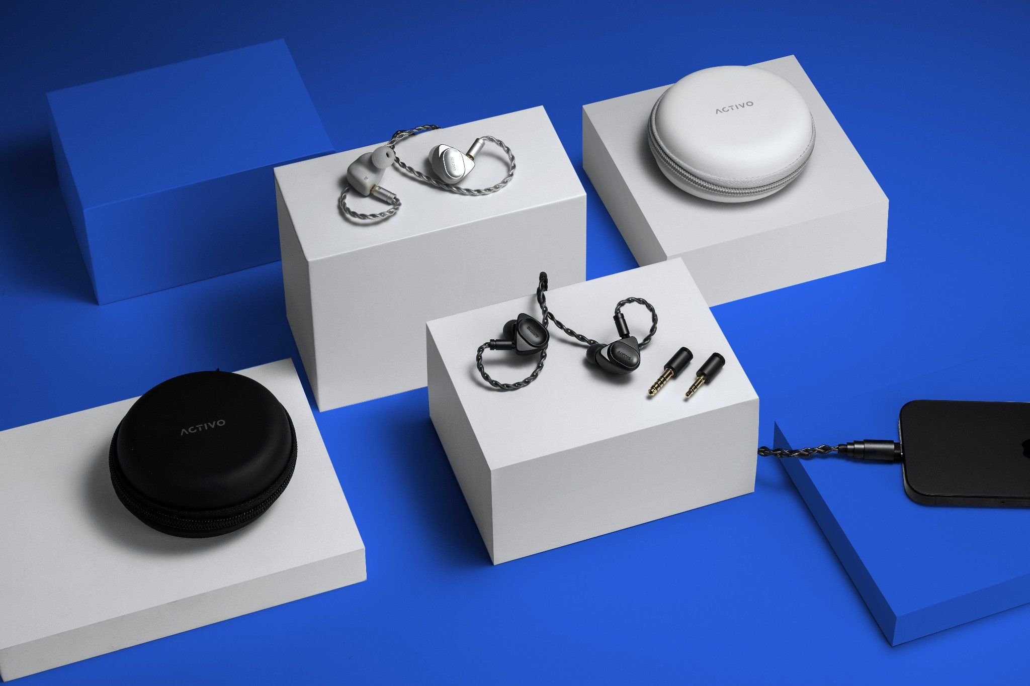 Ảnh minh họa Tai nghe Nghe Nhạc Astell n Kern VOLCANO White (In-ear/Wired) 3