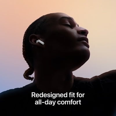 Ảnh minh họa Tai nghe nhét tai Apple AirPods 4 - USB-C / Bluetooth 5.3 / Trắng 2