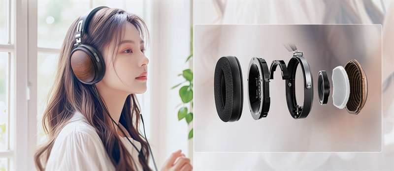 Ảnh minh họa Tai Nghe Over Ear Chụp Tai FiiO FT1 2