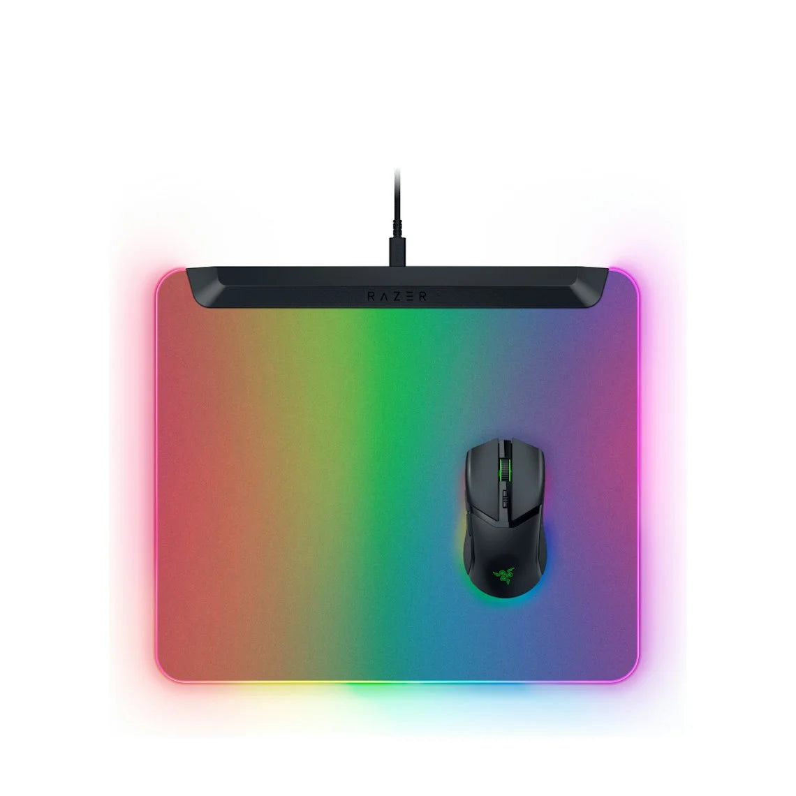 Tấm lót chuột Razer Firefly V2 Pro RGB – Chroma 15 vùng, Hub USB (Đen)