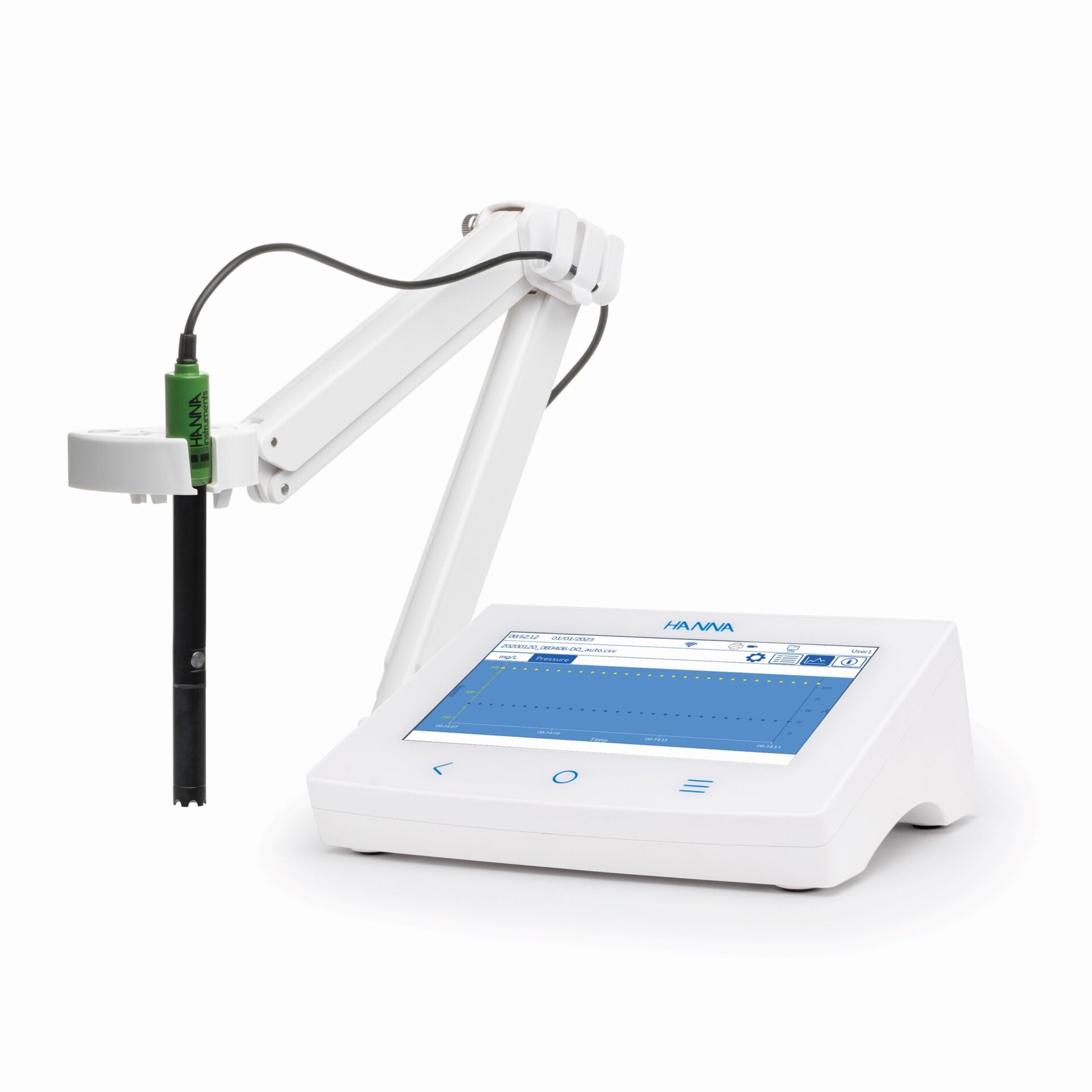 Ảnh minh họa Máy Đo Oxy Hòa Tan/Nhiệt Độ Với Điện Cực Dạng Màng, Kết Nối Wifi, Ethernet HI6421P-02 1