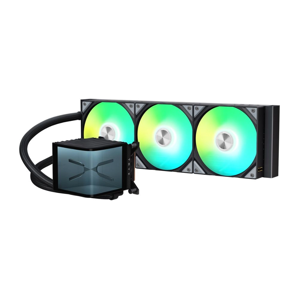Tản nhiệt nước 3 Fan CPU TRYX PANORAMA 360 ARGB Black L-P360A-AS3M-G1K
