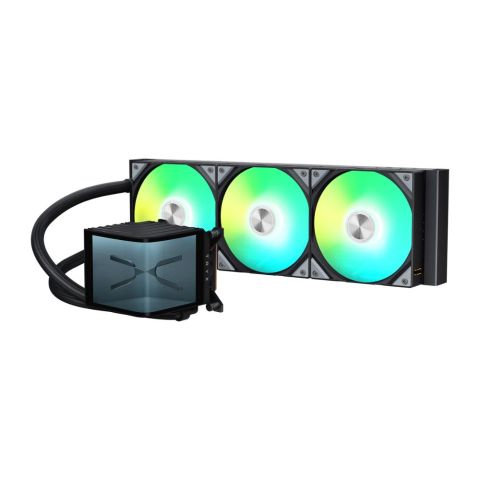 Tản nhiệt nước 3 Fan CPU TRYX PANORAMA 360 ARGB Black L-P360A-AS3M-G1K