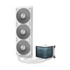 Tản nhiệt nước 3 Fan CPU TRYX PANORAMA 360 White L-P360N-DS3M-G1W
