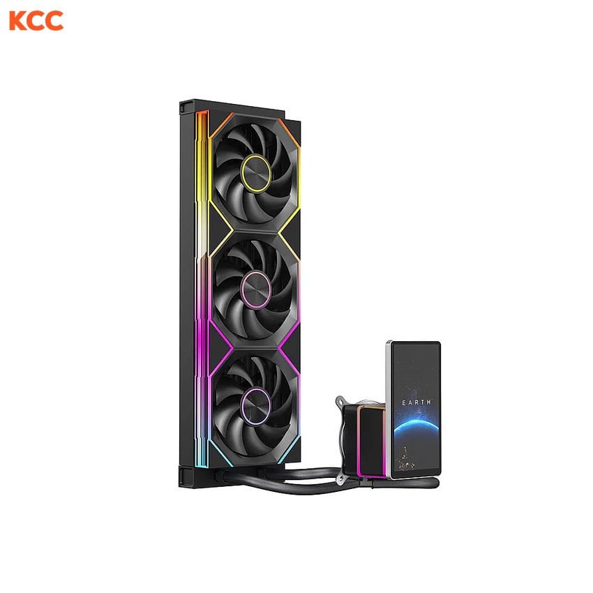 Ảnh minh họa TẢN NHIỆT NƯỚC AIO LEOPARD PRO FLOW 360 LED RGB MÀN HÌNH LCD BLACK 1