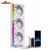 Tản Nhiệt Nước Aio Leopard Pro Flow 360 Led Rgb Màn Hình Lcd White