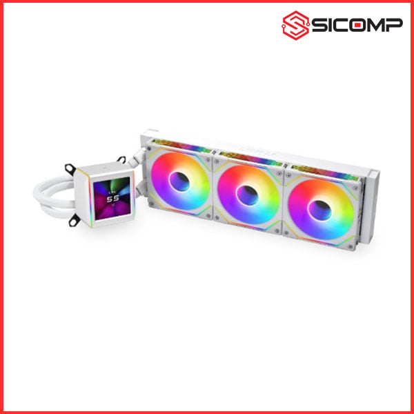 TẢN NHIỆT NƯỚC AIO LIAN LI GAII LCD 360 WHITE SL INFINITY