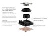 Tản nhiệt nước AIO LIAN LI HydroShift II OLED Curved 360P28 White