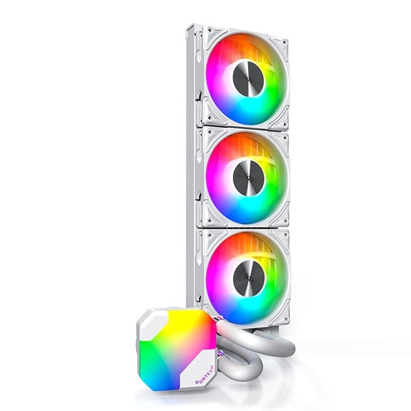 Ảnh minh họa Tản nhiệt nước AIO Montech HyperFlow 360 White 2