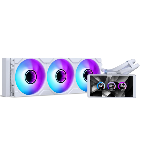 Tản Nhiệt Nước AIO Phanteks Glacier One 360M25 LCD White