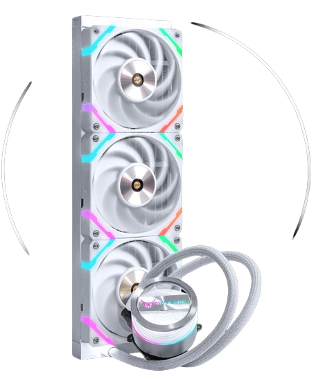 Tản nhiệt nước AIO VALKYRIE GL360W ARGB White