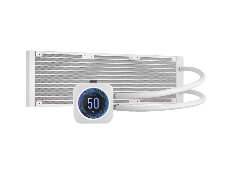 Ảnh minh họa Tản nhiệt nước Corsair H150i ELITE LCD XT White CW-9060077-WW 1