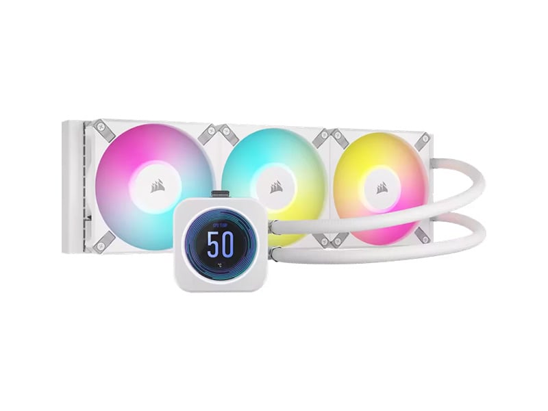 Tản nhiệt nước Corsair H150i ELITE LCD XT White CW-9060077-WW