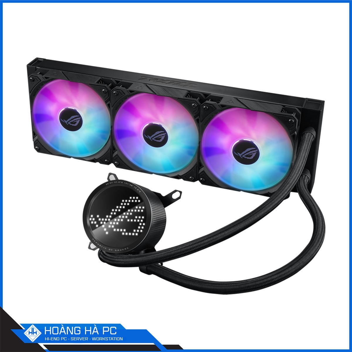 Ảnh minh họa Tản nhiệt nước CPU ROG RYUO III 360 ARGB Black 3