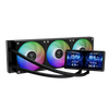 Tản nhiệt nước Gamdias CHIONE P5-360 ARGB Black ( Màn hình LCD )