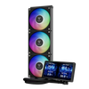 Tản nhiệt nước Gamdias CHIONE P5-360 ARGB Black ( Màn hình LCD )