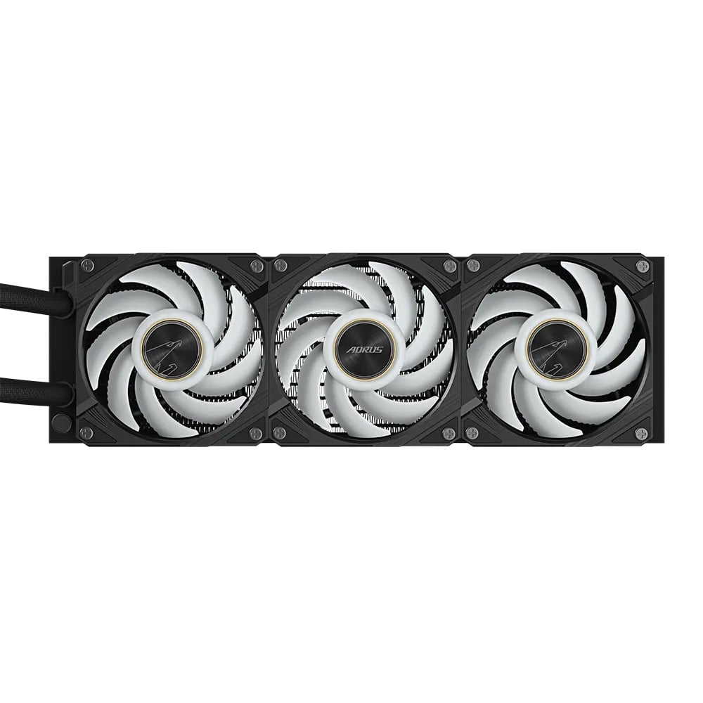 Ảnh minh họa Tản nhiệt nước Gigabyte AORUS WATERFORCE X II 360 ( Màn Hình LCD) 1