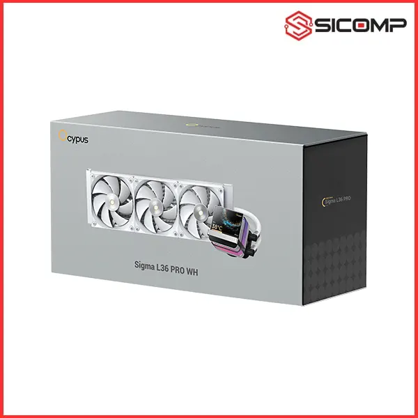 Ảnh minh họa TẢN NHIỆT NƯỚC OCYPUS SIGMA L36 PRO WHITE 1