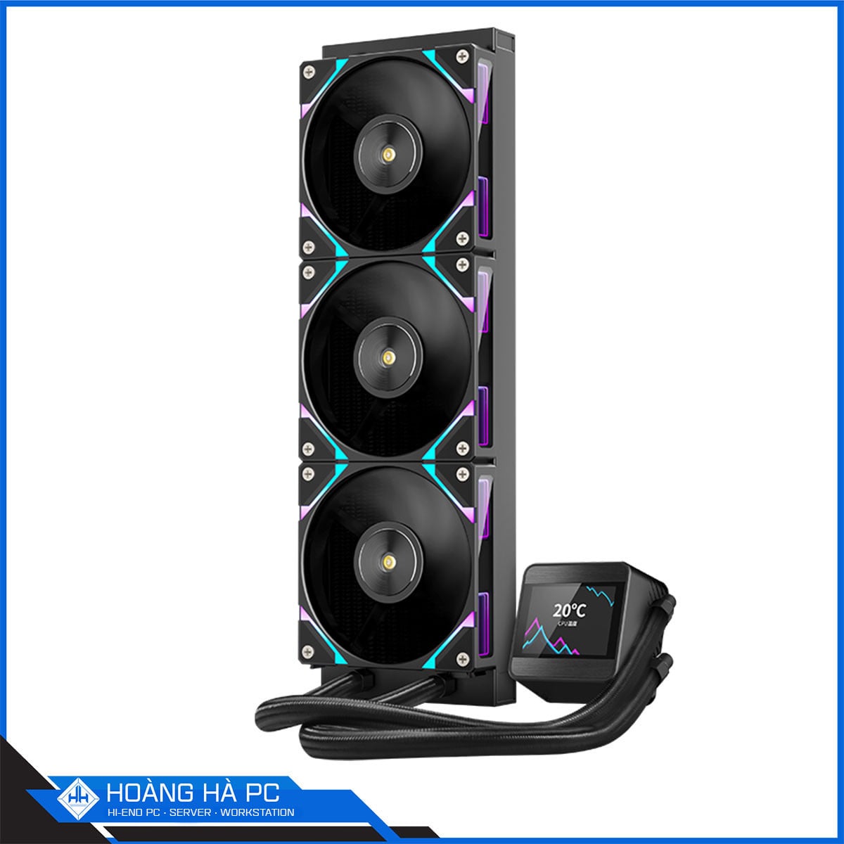 Ảnh minh họa TẢN NHIỆT NƯỚC SEGOTEP MU-360 ARGB BLACK 1