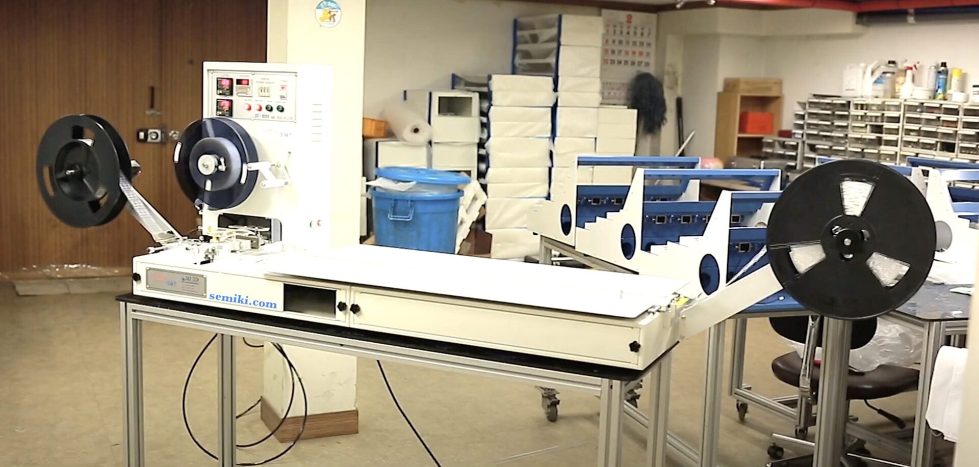 Ảnh minh họa Taping machine DT1000S-EX700 máy đóng gói linh kiện SMD (2 tape) 1
