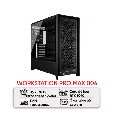 PC HACOM WORKSTATION PRO MAX 004 (Ryzen Threadripper 9960X/4TB SSD)