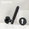 Tay nắm cửa đồng nguyên khối phong cách tối giản Italia DOOROOM