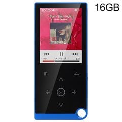  Nút cảm ứng E05 2.4 inch MP4/MP3 Player Xanh – Hỗ trợ sách điện tử, đồng hồ báo thức, tắt hẹn giờ, dung lượng 16GB 