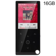  Nút cảm ứng E05 2.4 inch MP4/MP3 Player Đen – Hỗ trợ sách điện tử, đồng hồ báo thức, tắt hẹn giờ, dung lượng 16GB 
