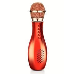  Q007 Micro Bluetooth Karaoke Đỏ – Loa 3W, hiệu ứng vang, pin 18650, thay đổi giọng hát 