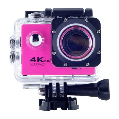 Máy ảnh hành động không thấm nước 60PFS Pink - WiFi Cycling Camera 4K Ultra Lặn