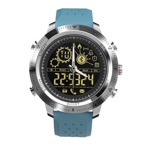 X02 Sport Smartwatch IP67 Blue – Đồng hồ thông minh thể thao chống nước IP67, theo dõi bước chân & nhắc nhở thông minh