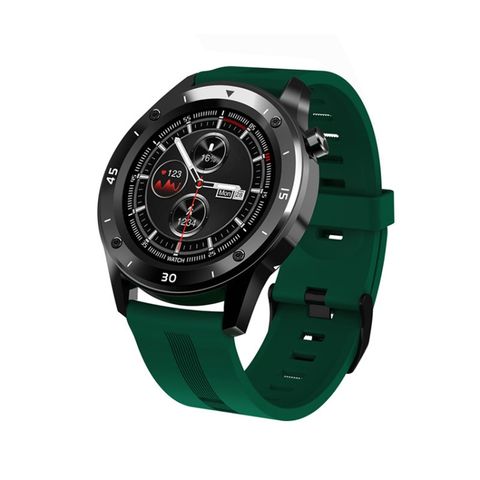 Đồng hồ thông minh F22 1.3 inch Green – Nhịp tim, IP67 & Vòng đeo silicone