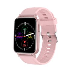  Vòng đeo tay T10 Pro 1.65 Inch Pink – Theo dõi nhịp tim, huyết áp, Oxy 