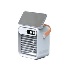  Quạt làm mát bằng máy tính Trắng – Cooling Fan Desk với chức năng sương mù và làm lạnh 